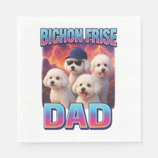 Guardanapo De Papel Bichon Frise