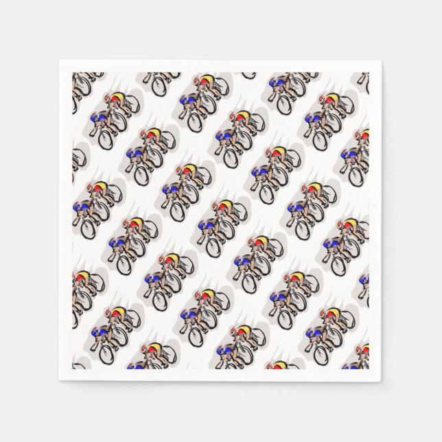 Guardanapo De Papel Bicycles (Frente)