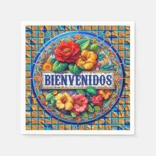 Guardanapo De Papel BIENVENDOS - Tão Bonito!