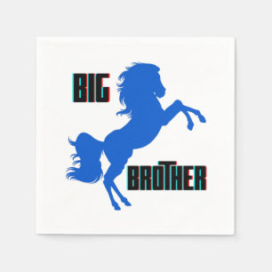 Guardanapo De Papel Big Brother Horse Rearing