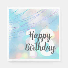 Guardanapo De Papel Big Number Bokeday Lunch Napkins