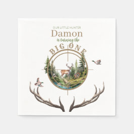 Guardanapo De Papel Big One Hunting First Birthday