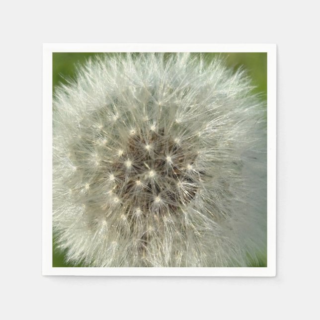 Guardanapo De Papel Big White Dandelion Paper Napkin (Frente)