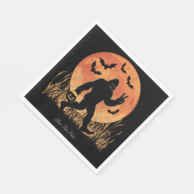 Guardanapo De Papel Bigfoot Halloween (Quina)