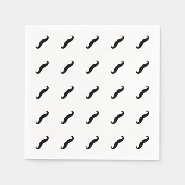 Guardanapo De Papel bigodes (Frente)
