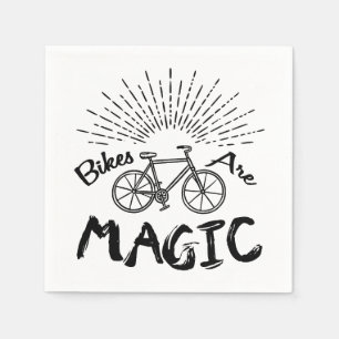 Guardanapo De Papel Bikes são mágicos
