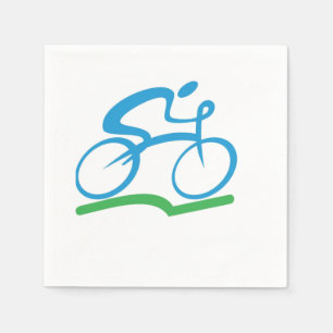 Guardanapo de papel Biking