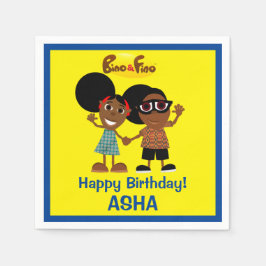 Guardanapo De Papel Bino e Fino Birthday Napkin