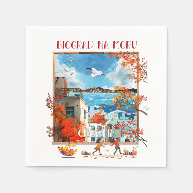 Guardanapo De Papel Biograd na Moru 2 (Frente)