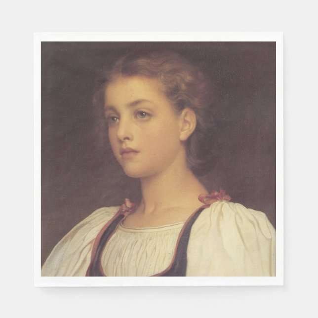 Guardanapo De Papel Biondina (por Frederic Leighton) (Frente)