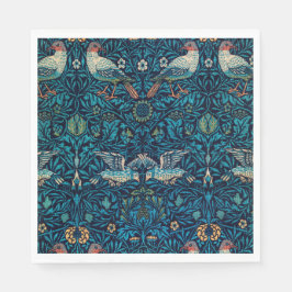 Guardanapo De Papel Birds (Vintage Floral Pattern) (por William Morris