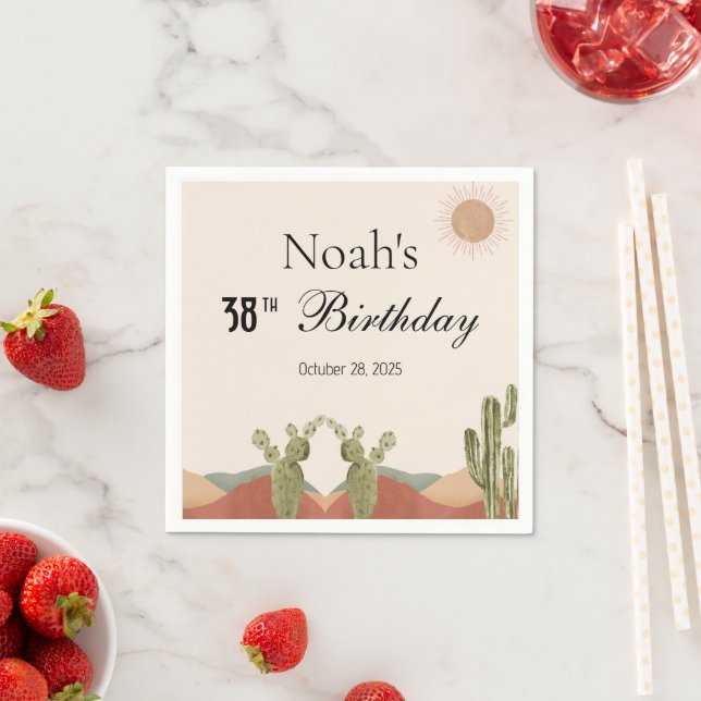 Guardanapo De Papel Birthday  (Insitu)