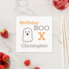 Guardanapo De Papel Birthday Boo Ghost