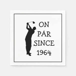 Guardanapo De Papel Birthday Golfer Funny 60th feliz Pai Par