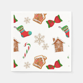 Guardanapo De Papel Biscoito de Natal