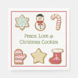 Guardanapo De Papel Biscoitos de Natal bonitos