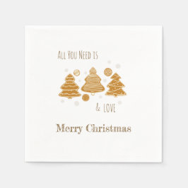 Guardanapo De Papel Biscoitos de pão-de-gengala