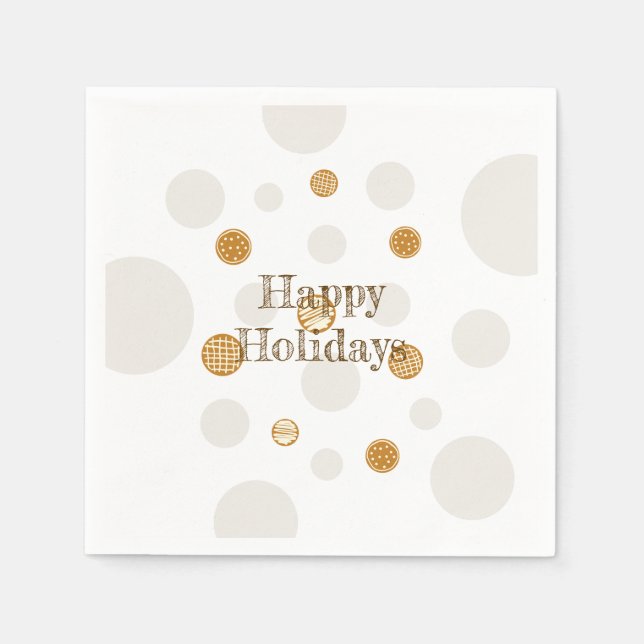 Guardanapo De Papel Biscoitos de pão-de-gengala (Frente)