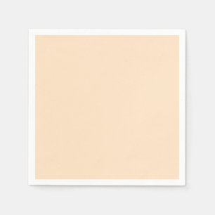 Guardanapo De Papel Bisque (cor sólida)