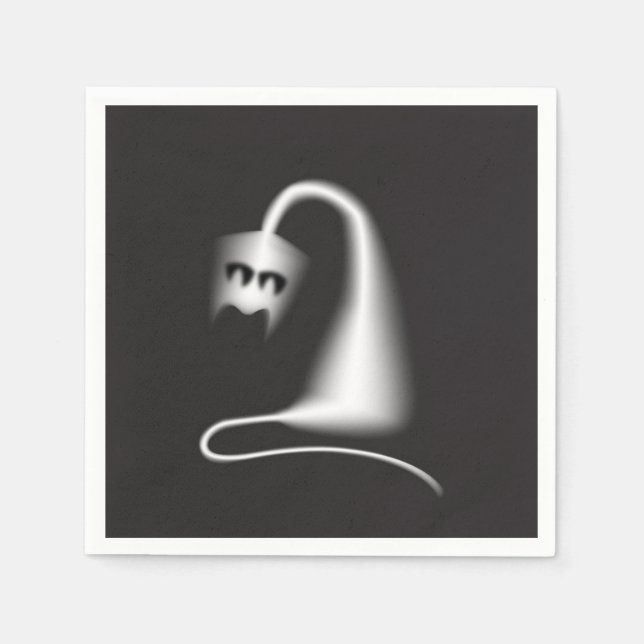 Guardanapo De Papel Black ghost cat (Frente)