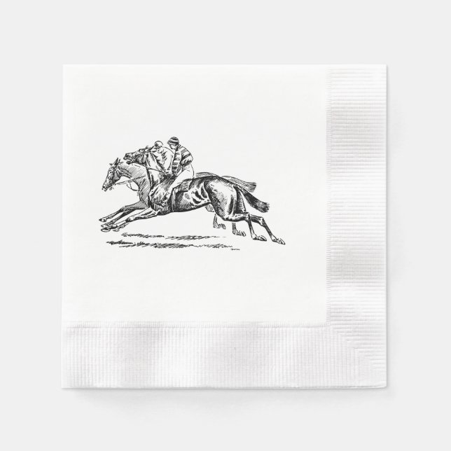 Guardanapo De Papel BLACK n WHITE PAPER NAPKIN (Frente)