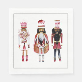 Guardanapo De Papel Black Nutcracker Paper Napkin