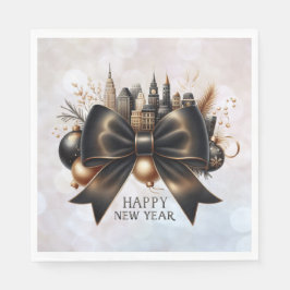 Guardanapo De Papel Black Tie New Year with Global Flair