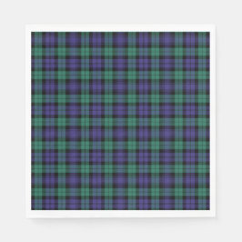 Guardanapo De Papel Black Watch Scottish Tartan