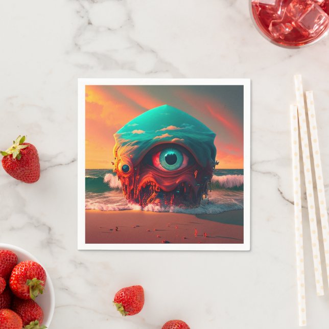 Guardanapo De Papel Bloody Eyes (Insitu)