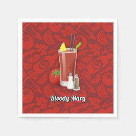 Guardanapo De Papel Bloody Mary