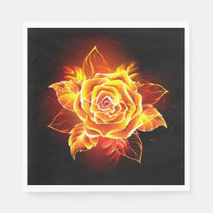 Guardanapo De Papel Blooming Fire Rosa