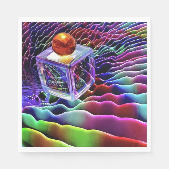 Guardanapo De Papel Bloqueio de cores (Frente)