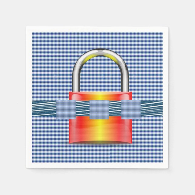 Guardanapo De Papel Bloqueio de Napkins de Papel (Frente)