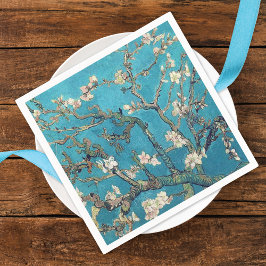 Guardanapo De Papel Blossoming Almond Tree Branches Casamento