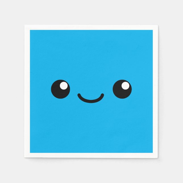 Guardanapo De Papel Blue Cutie (Frente)