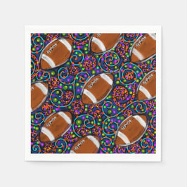 Guardanapo De Papel Blue da Arte do Futebol