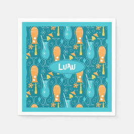 Guardanapo De Papel Blue Hawaii and Tropical Itch