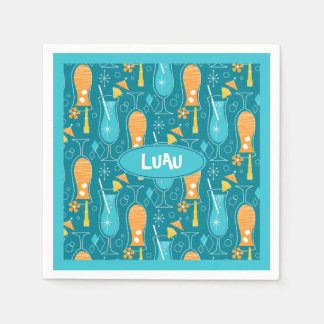 Guardanapo De Papel Blue Hawaii and Tropical Itch
