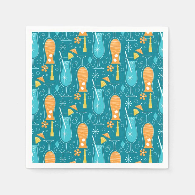 Guardanapo De Papel Blue Hawaii and Tropical Itch (Frente)