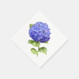 Guardanapo De Papel Blue Hydrangea