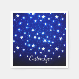 Guardanapo De Papel Blue Stargazer