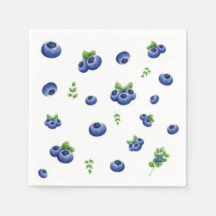 Guardanapo De Papel Blueberry Birthday