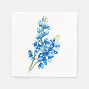 Guardanapo De Papel Bluebonnet 4 da aguarela
