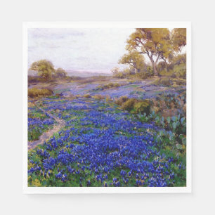 Guardanapo De Papel Bluebonnets em Twilight, norte de San Antonio