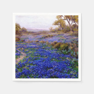 Guardanapo De Papel Bluebonnets na Twilight, norte de San Antonio