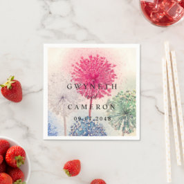 Guardanapo De Papel Blush Dourado Greenerent Suculent Dusty Casamento 