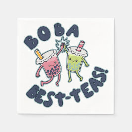 Guardanapo De Papel Boba Melhores-Chás!