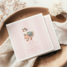 Bobo Rosa Vintage - Chá de fraldas Ganso