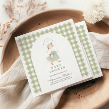 Bobo Verde Vintage - Chá de fraldas Ganso