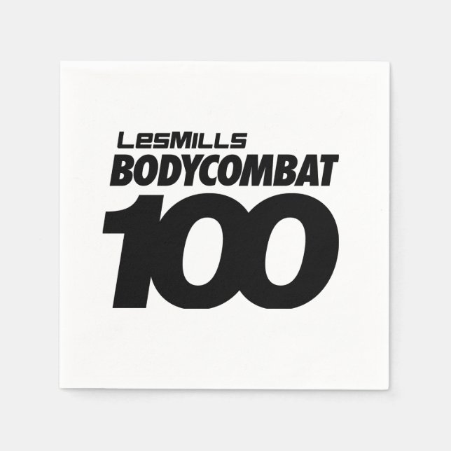 Guardanapo De Papel BODYCOMBAT 100 Cocktail Napkins (Frente)